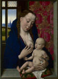 Dieric-Bouts-1465-virgen-leche-national-galery-londres