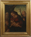 Liberale_da_Verona-Holy_Family_with_Gabriel_and_a_Prophet-Princeton_University_Art_Museum