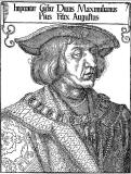 Alberto-Durero-1519-Retrato-del-emperador-Maximiliano-I