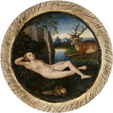 Lucas_Cranach-1527-Quell-nymphe-coleccion-Veste_Coburg
