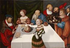 Lucas_Cranach-The-Feast-of-Herod-1531-Gastmahl_des_Herodes-Wadsworth_Atheneum