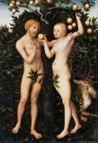 lucas-cranach-adan-eva-1538-Malcove-Collection-University-Toronto-Art-Centre