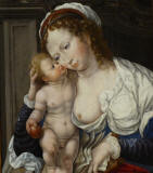 Jan-Gossaert-Vierge-a-enfant-vers-1525-30-Etats-Unis-Collection prive