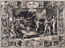 Federico-Zuccari-1572-la-calumnia-grabado-cornelis-cort