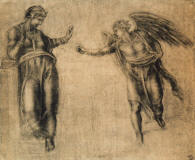 Michelangelo_Buonarroti-The_Annunciation_drawing_by_Michelangelo