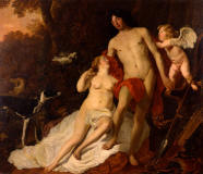 Jacob-Backer-Venus-Adonis-and-Amor