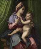 Andrea del sarto virgen con el nio