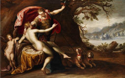 Hans-von-Aachen-Venus-and-Adonis-with-hounds