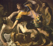 Bernardino+Mei-Orestes+Slaying+Aegisthus+And+Clytemnestra