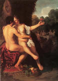 Nicolaes-Eliasz-Pickenoy-Amorous-Couple-and-Banquet-of-the-Gods