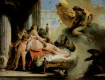 Giovanni Battista Tiepolo - Danae und Zeus-1736