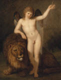 Benigne_Gagneraux-Cupidon_avec_un_lion-1791