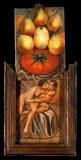 Pintura-de-una-escena-erotica-tras-un-cuadro-de higos-tomate. Summonte-1800-99-