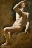 Etty_1830-Study_of_a_male_nude