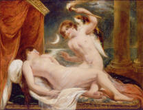 William-Etty-1821 Eros Psique