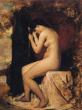 etty-Mujer-sentada-desnuda-1830