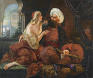 Paul-Emil-Jacobs-1848-Ali-Pasha-and-Kira-Vassiliki
