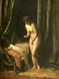 antoine-emile-plassan-nude-playing-with-a-kitten