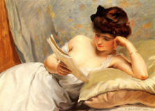 Dufaux-Frederic-Joven-leyendo-recostada-en-sofa-1902