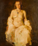 William-Frederick-Foster-ANA-The-Necklace-sitting-female-nude