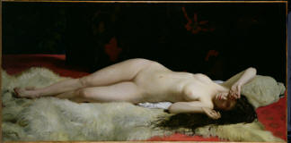 Alphonse_Eugene_Felix_Lecadre-The_Awakening-1870