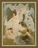 Walter-Crane-1894-the-swan-maidens