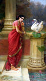 Raja-Ravi_Varma-1899-Princess_Damayanthi_talking_with_Royal_Swan