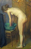 Ottilie-Wilhelmine-Roederstein-madchen_bei_der_toilette-1911