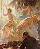 Albert-Henry-Collings-nudes-la-ambicion-del-hombre