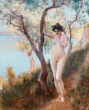Paul_Jean_Gervais-Female_nude_on_a_summer_shore