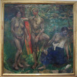 Franz-Wiegele-desnudos-en-el-bosque-1910-palacio-belveder-viena-anarkasis