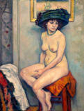 CHARLES-FRANcOIS-PROSPER-GUeRIN-nude-1910
