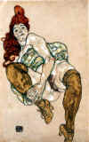 egon_sitting-woman-with-her-right-leg-bent-1917.jpg (55356 bytes)
