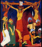Crucifixion Nolde INRI.JPG (84454 bytes)