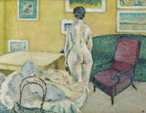 harald-giersing-interior-with-standing-nude-