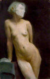 Gerald-Brockhurst-Study-of-a-Standing-Female-Nude-1907