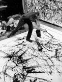 Jackson Pollock-atelier-Long-Island-1950