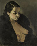 Emile-Chambon-1934-retrato-de-Micheline-Chappuis