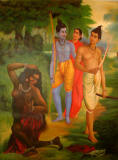 Giri-Raj-Sharma-a-color-symbolic-episode-from-the-ramayana