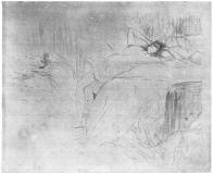 Toulouse-Lautrec-Apres-Lithographie-Aus-der-Serie-Elles-1895