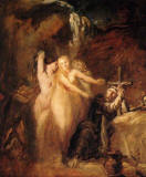 Theodore-Chasseriau-La-tentazione-di-Sant-Antonio-1850-55-collezione-priva