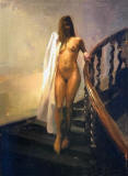 Guido-Mauas-Violeta-en-la-escalera-desnuda