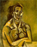 Pablo-Picasso-Busto-de-Fernande-1909