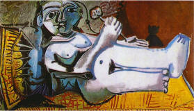 Pablo-Picasso-Desnudo-femenino-acostada-1964