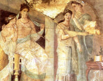 pompeya fresco desprendido