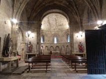 nave central y abside de la colegita san pedro de Cervatos