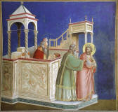 Giotto expulsuin de Joaquin del Templo capilla de scroveni padua 1305