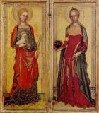 Andrea_di_Bonaiuto-St-Agnes_and_St-Domitilla-1365-Galleria_dell-Accademia-Florence