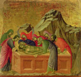 Duccio-di-Buoninsegna-Maesta-The-Burial-of-Christ-1308-11