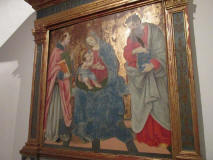 Filippino-Lippi-con-Raffaellino-del-Garbo-1490-Museo-Diocesano-di-Spoleto virgen de la leche